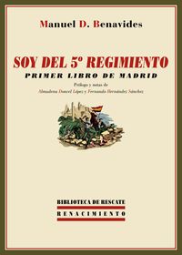 SOY DEL 5 REGIMIENTO: portada