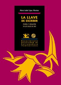 LA LLAVE DE ESCRIBIR: portada