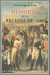 MEMORIAS DE UN RECLUTA DE 1808: portada