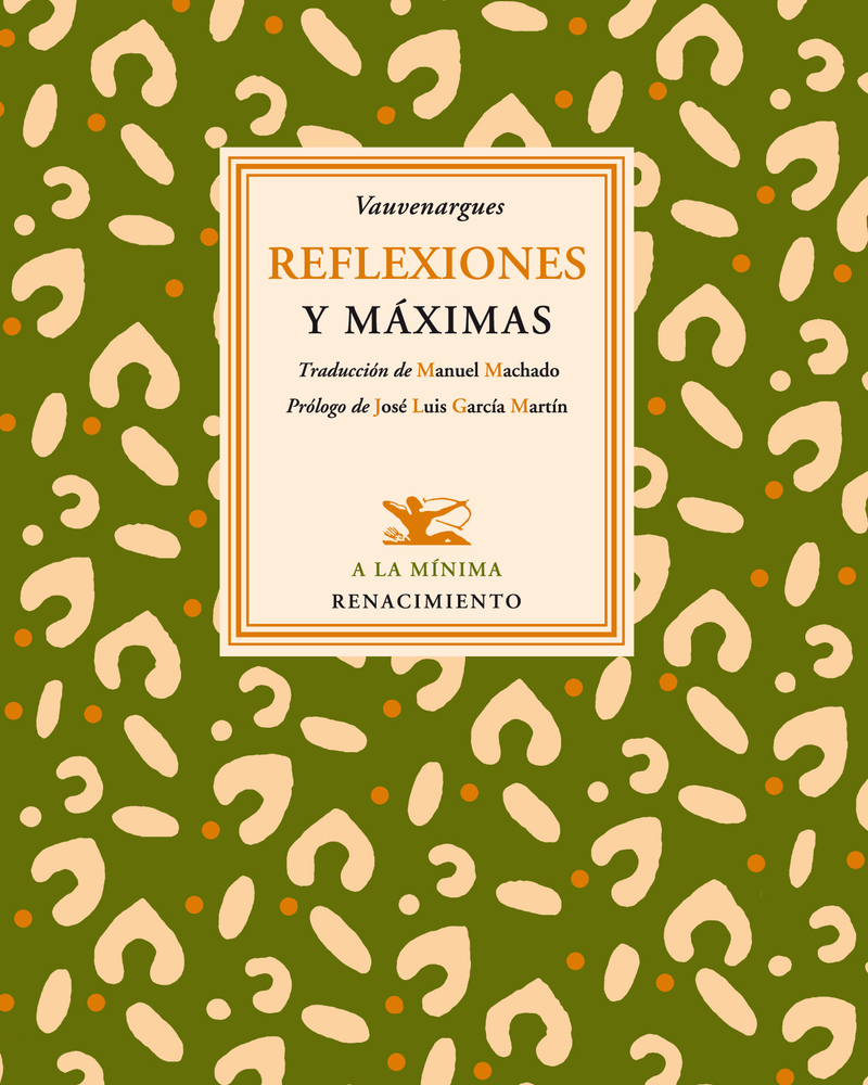 Reflexiones y máximas: portada