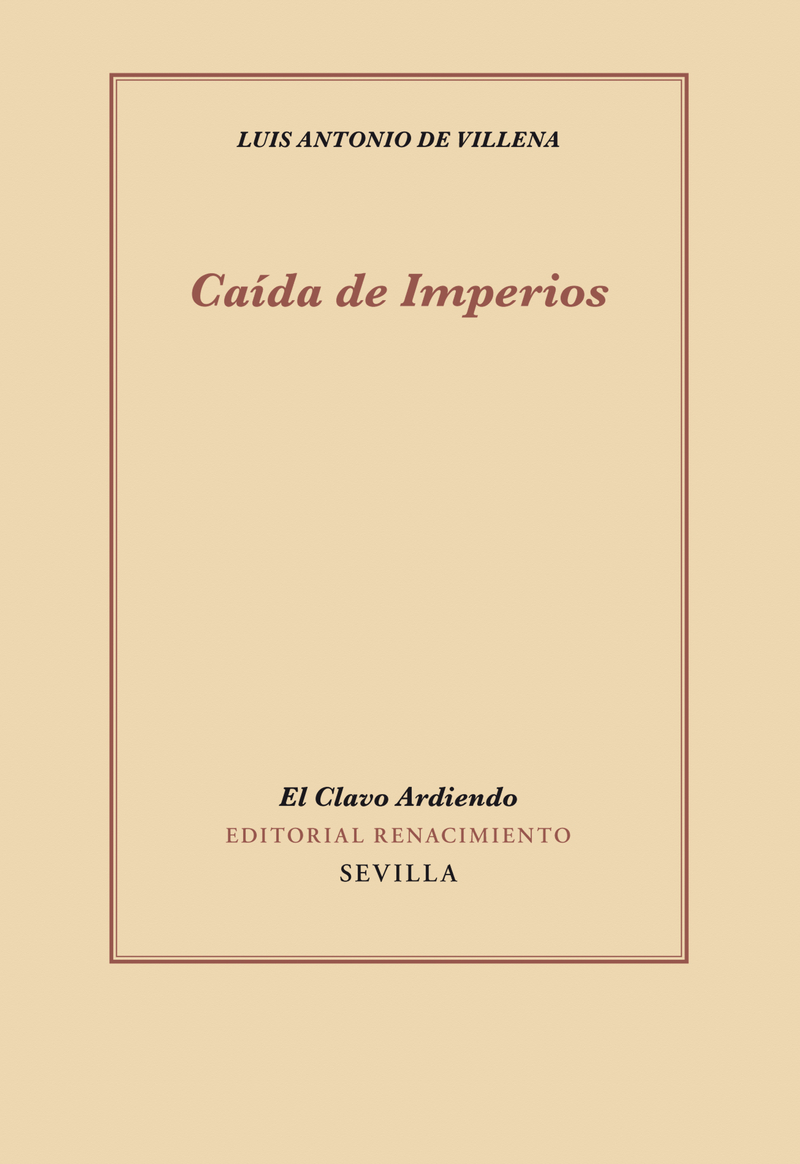 CADA DE IMPERIOS: portada