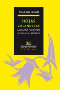 HOJAS VOLANDERAS: portada