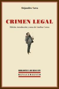 Crimen legal: portada