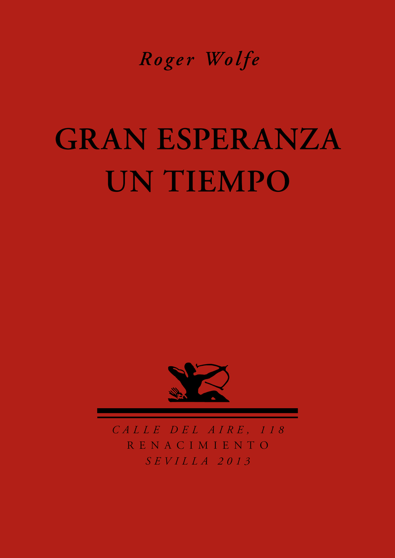 Gran esperanza un tiempo: portada