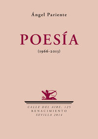 Poesía (1966-2013): portada
