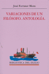 VARIACIONES DE UN FILOSOFO BE-19: portada