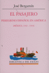 PASAJERO PEREGRINO ESPAÑOL AMERICA: portada