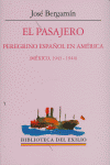 PASAJERO PEREGRINO ESPAOL AMERICA: portada