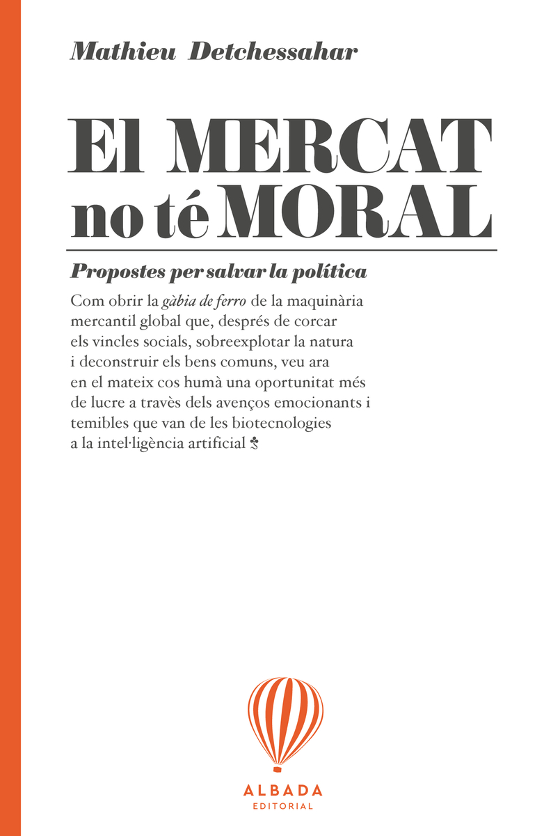 El mercat no t moral: portada