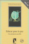 EDUCAR PARA LA PAZ: portada