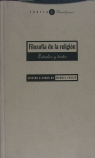 FILOSOFIA RELIGION ESTUDIOS Y TEXTOS: portada