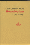 NECROLOGICAS 1925-1965: portada