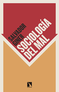 Sociología del mal: portada