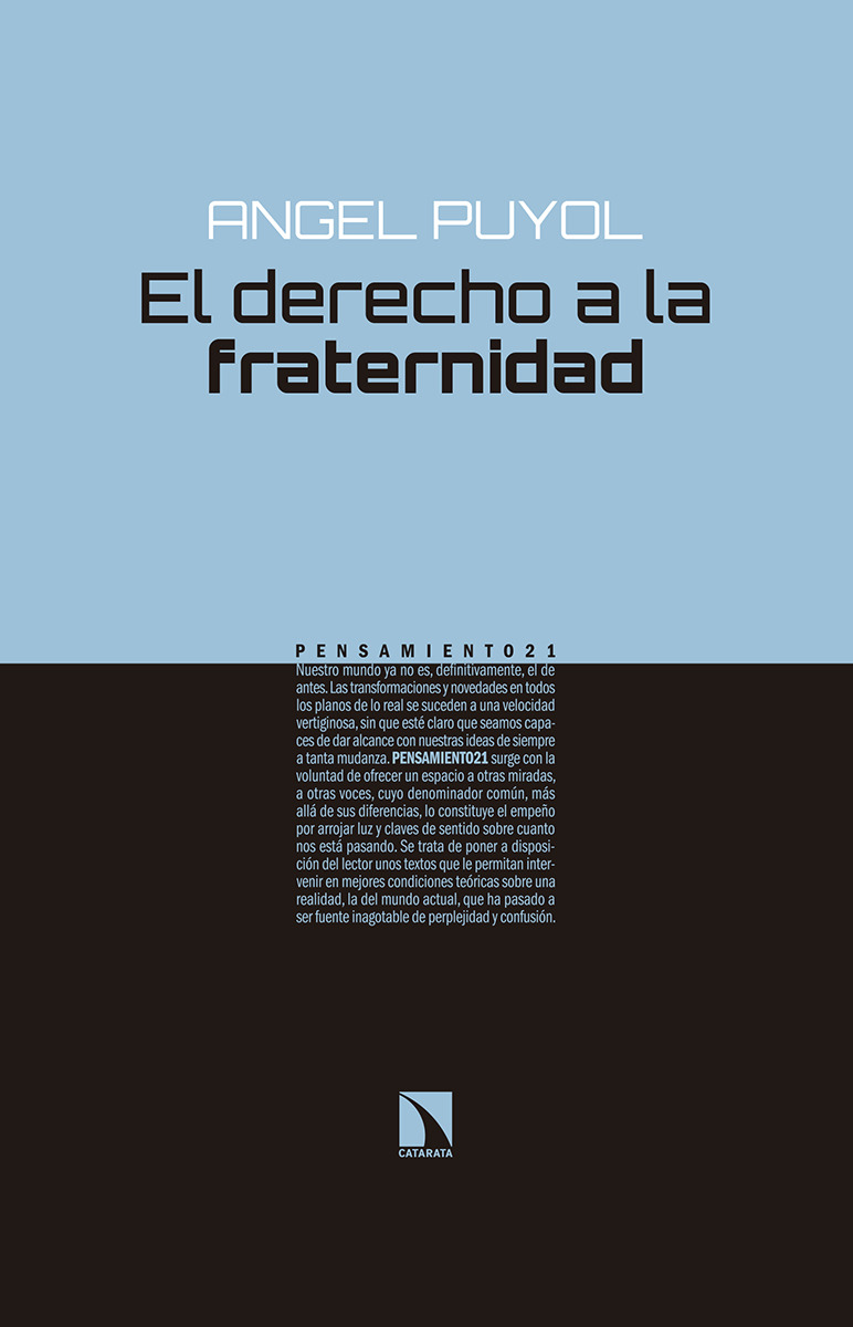 El derecho a la fraternidad: portada