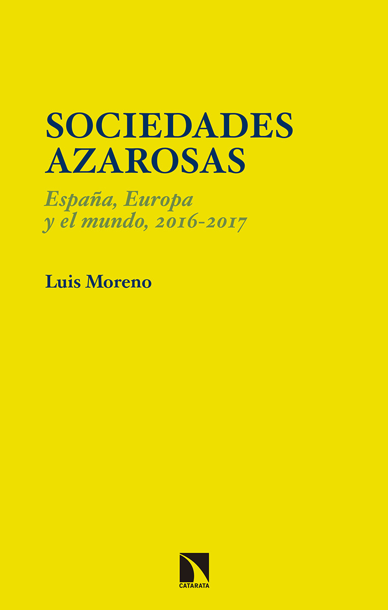 Sociedades azarosas: portada