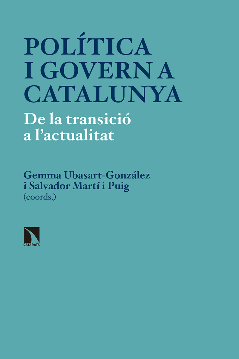 Poltica i govern a Catalunya: portada