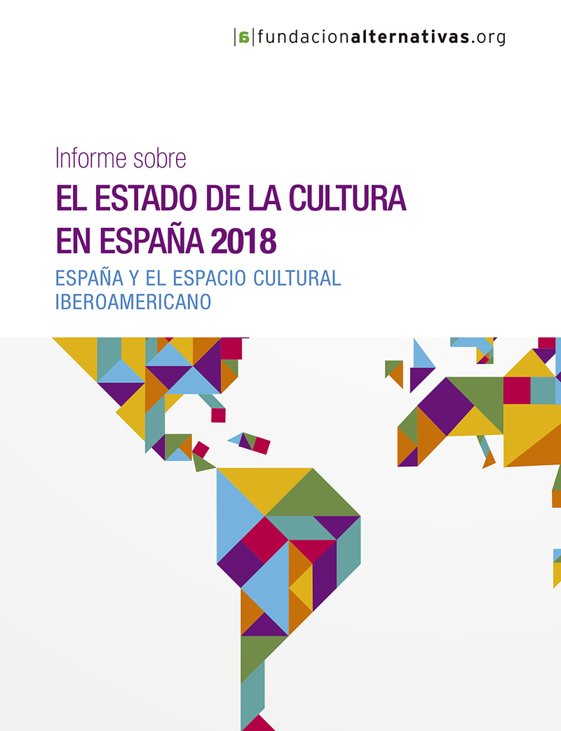 Informe sobre el estado de la cultura en Espaa, 2018: portada