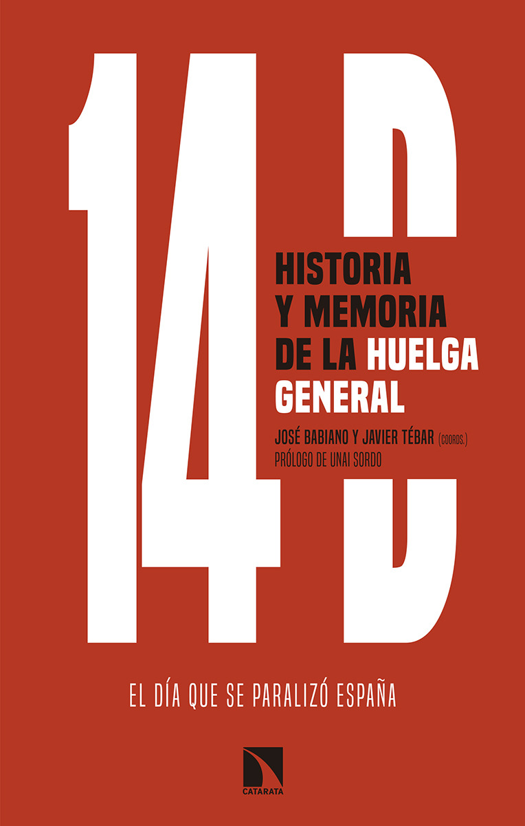 14D, historia y memoria de la huelga general: portada