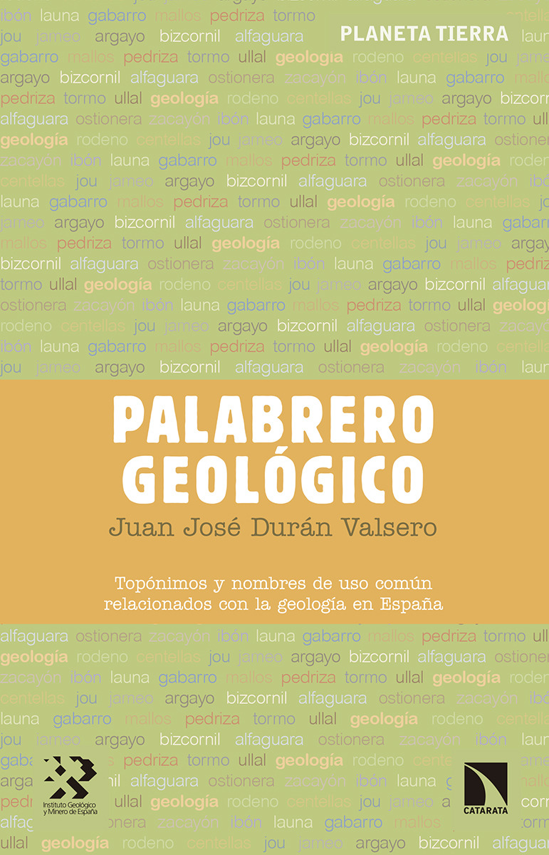 Palabrero geológico: portada
