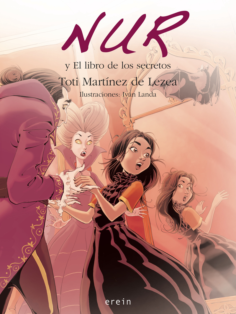 NUR Y EL BAILE DE LOS VAMPIROS: portada