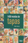 1450 RECETAS DE TAPAS: portada