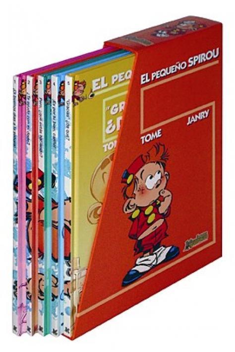 ESTUCHE PEQUEñO SPIROU 1 AL 5: portada