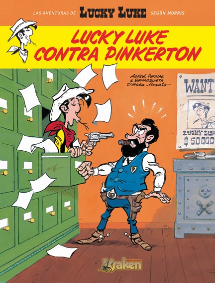 LUCKY LUKE CONTRA PINKERTON (2ED): portada