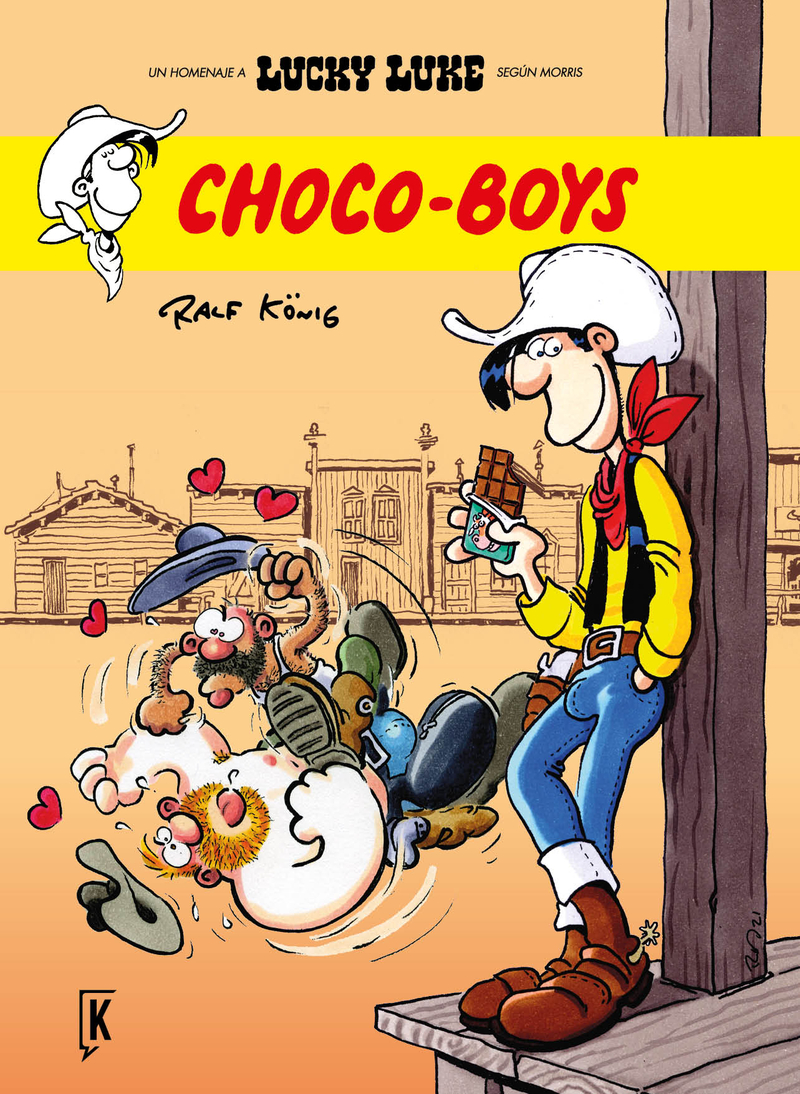 Lucky Luke. Choco-Boys: portada