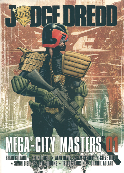 JUEZ DREDD. MEGA-CITY MASTERS 01: portada