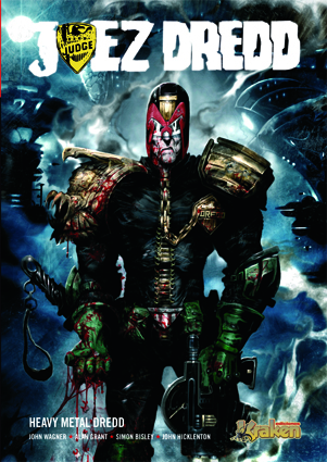 JUEZ DREDD. HEAVY METAL: portada