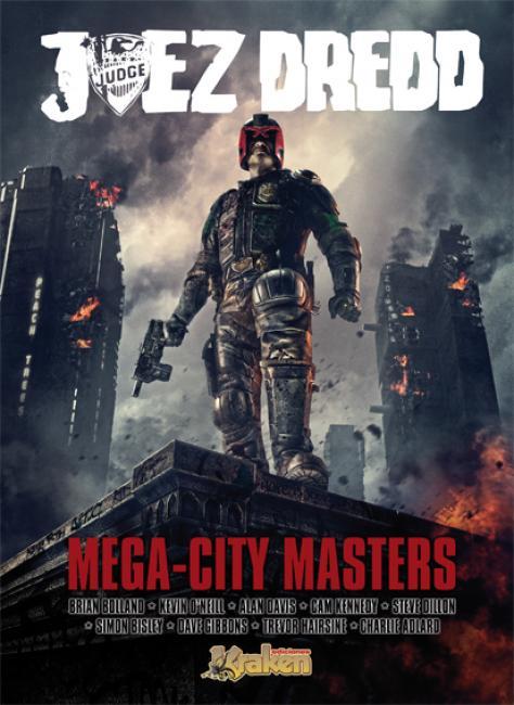 JUEZ DREDD. MEGA-CITY MASTERS: portada