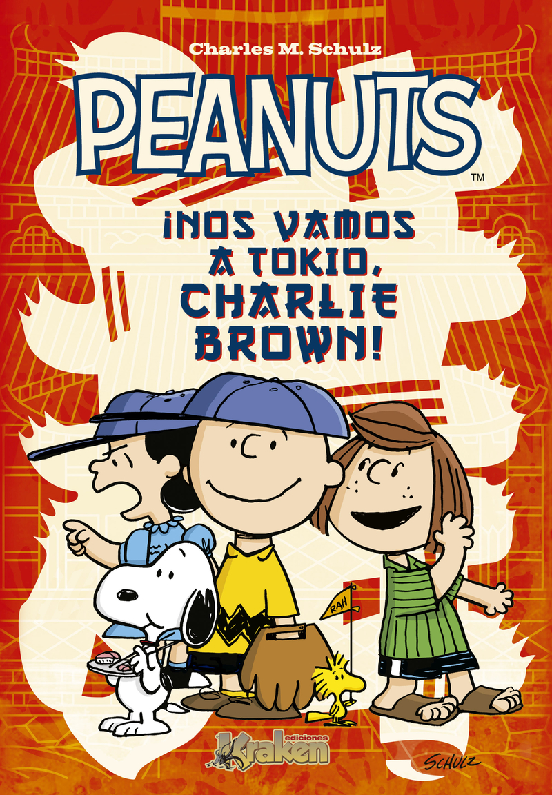 PEANUTS NOS VAMOS A TOKIO, CHARLIE BROWN!: portada