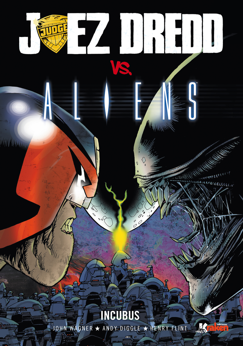 JUEZ DREDD VS. ALIEN: portada