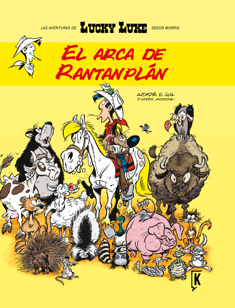 09. Lucky Luke. El arca de Rantanpln: portada