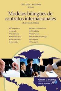 Modelos bilinges de contratos internacionales: portada