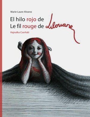 El hijo rojo de Lilouanne/ Le fil rouge de Lilouane: portada