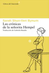 Las crnicas de la seorita Hempel (3 ED): portada