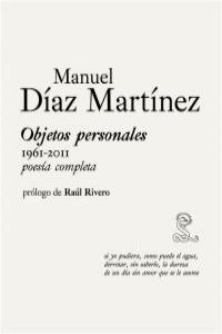 OBJETOS PERSONALES (1961-2011) Poesa Completa: portada