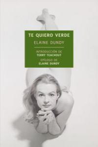 TE QUIERO VERDE: portada