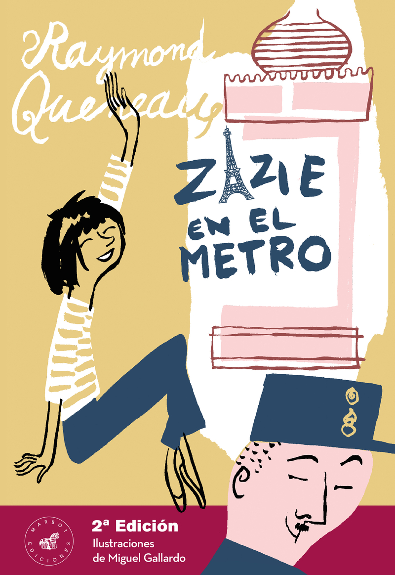 Zazie en el metro, 2a edición: portada