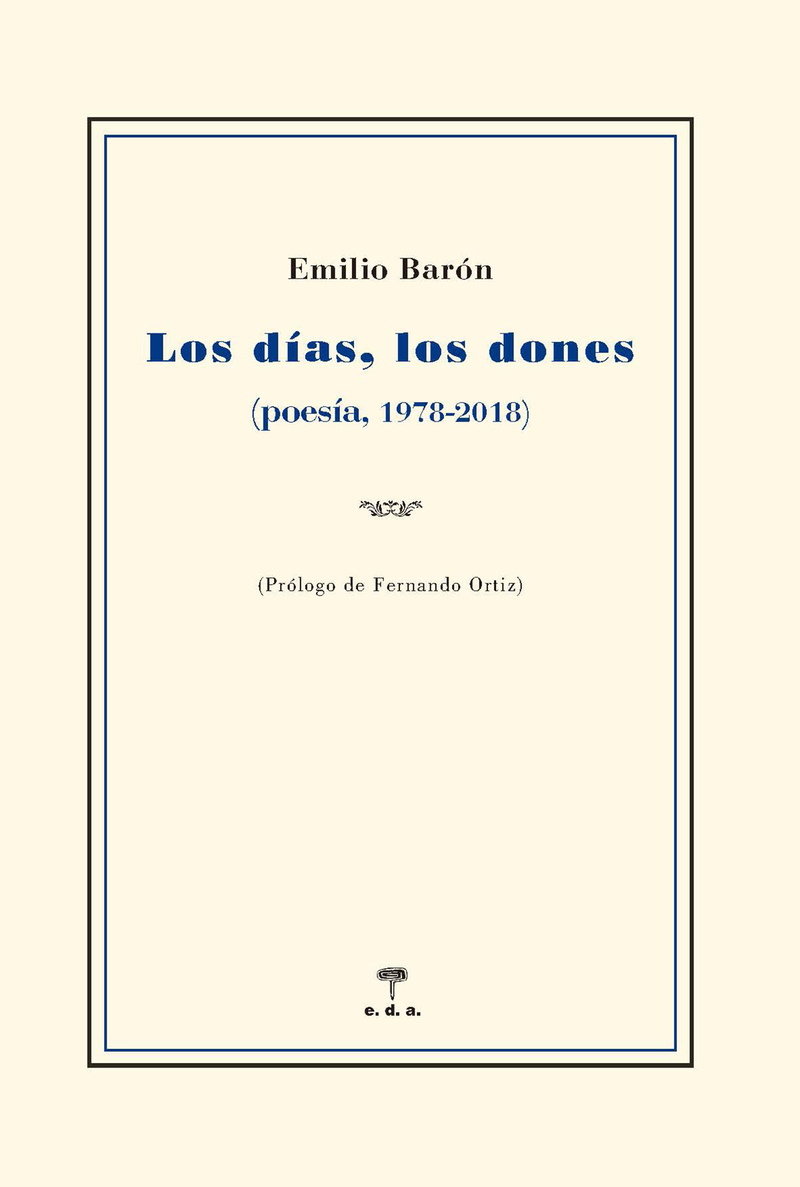Los días, los dones: portada