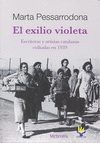 Exilio violeta, El: portada