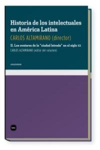 HA.DE LOS INTELECTUALES EN AMERICA LATINA II: portada