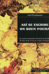 ASI SE ESCRIBE UN BUEN POEMA GRAFEIN: portada