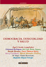 DEMOCRACIA, DESIGUALDAD Y SALUD: portada