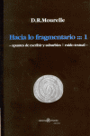 HACIA LO FRAGMENTARIO 1: portada