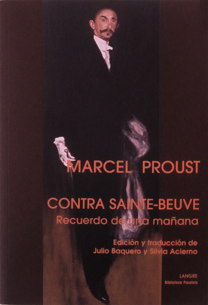 CONTRA SAINTE-BEUVE: RECUERDO DE UNA MAANA: portada