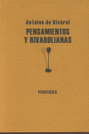 PENSAMIENTOS Y RIVAROLIANAS: portada