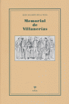 MEMORIAL DE VILLANERIAS: portada