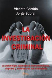LA INVESTIGACIÓN CRIMINAL: portada